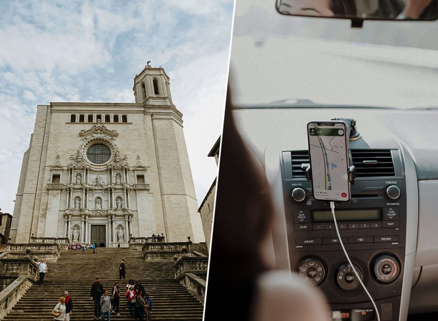 Girona ha logrado descongestionar su centro histórico copiando un truco de Barcelona: borrarse de Google Maps